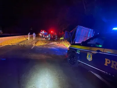 O tombamento aconteceu na noite desta terça-feira (28)