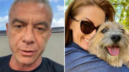 "Preguiça desse vira-lata": ex criticou cachorro de Ana Hickmann