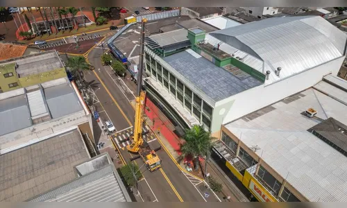 Manutenção em sistema de climatização do Cine Fênix 