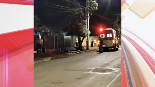 Rapaz perdeu o controle da moto sozinho, diz Samu