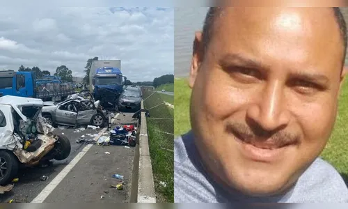Morre motorista que estava em engavetamento na BR-116 no Paraná
