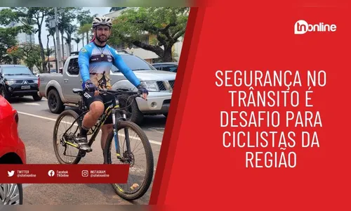 Segurança no trânsito é desafio para ciclistas da região