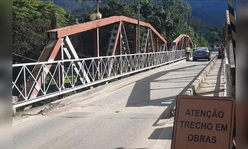 Ponte de Porto de Cima, em Morretes, terá bloqueios esta semana