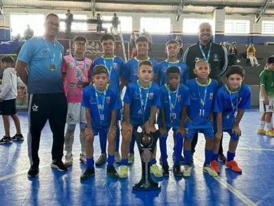Time participou do Campeonato Paranaense de Futsal Masculino - categorias de base, na cidade de Curitiba