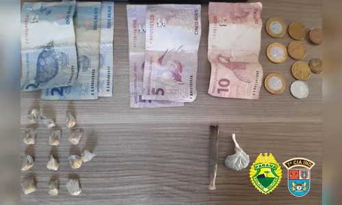 Rocam de Arapongas apreende adolescente com 12 pedras de crack