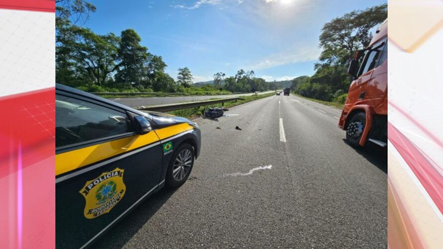 Acidente na BR-277: motociclista morre após bater em caminhão - Massa News