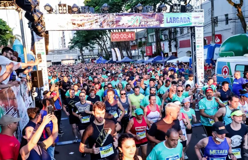 A corrida acontece no dia 27 de janeiro