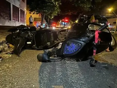 A jovem foi arremessada por cerca de 20 metros e precisou ser reanimada pelo Samu