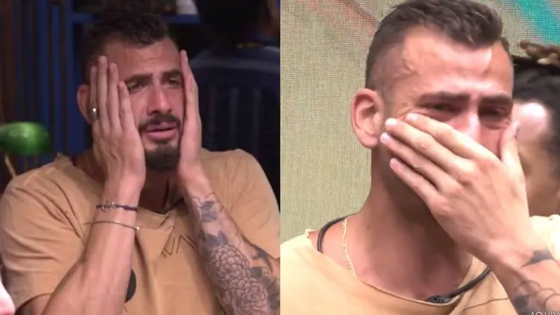 Nizam precisou ser consolado pelos demais brothers da casa