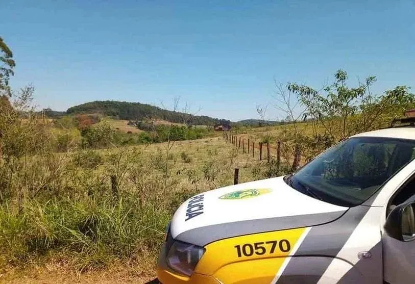 O furto foi em uma chácara na estrada do Paineirinha