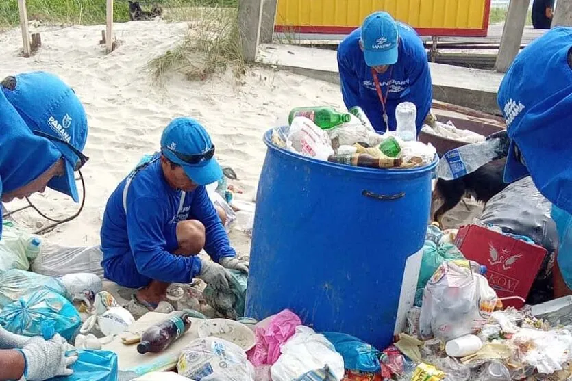 O recolhimento feito pela Sanepar começou no dia 16 de dezembro