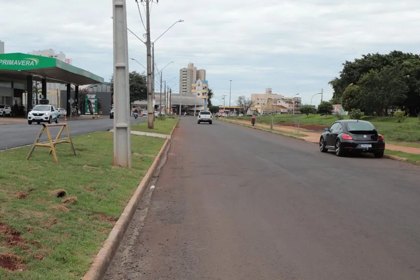 Obras abrangem trecho de 800 metros da Rua Rouxinol