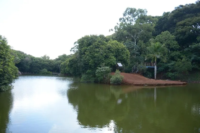 Parque é principal área verde urbana do município