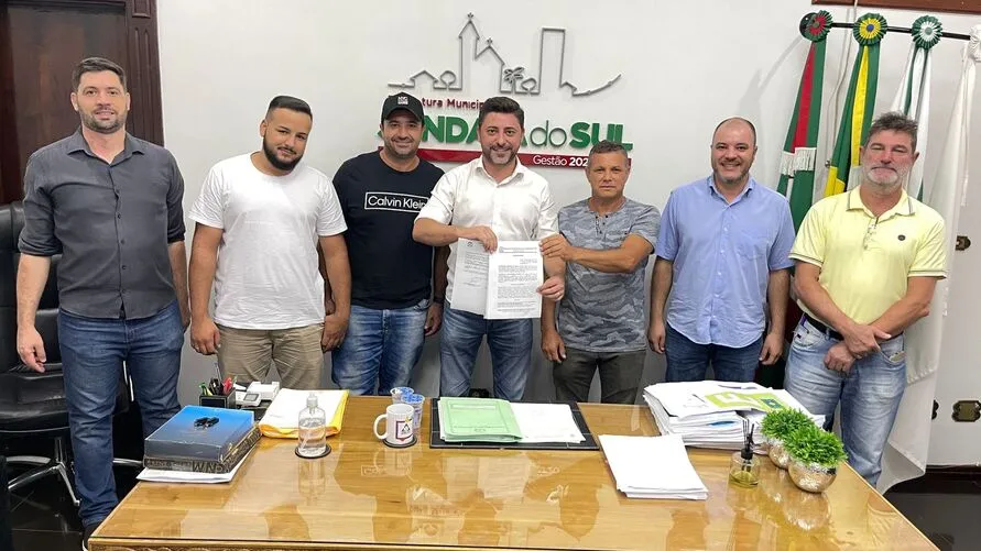 Prefeito Lauro Junior assinou ordem de serviço na quinta