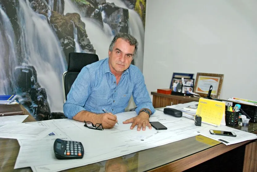 Prefeito de Faxinal, Ylson Álvaro Cantagallo (PSD), o Gallo