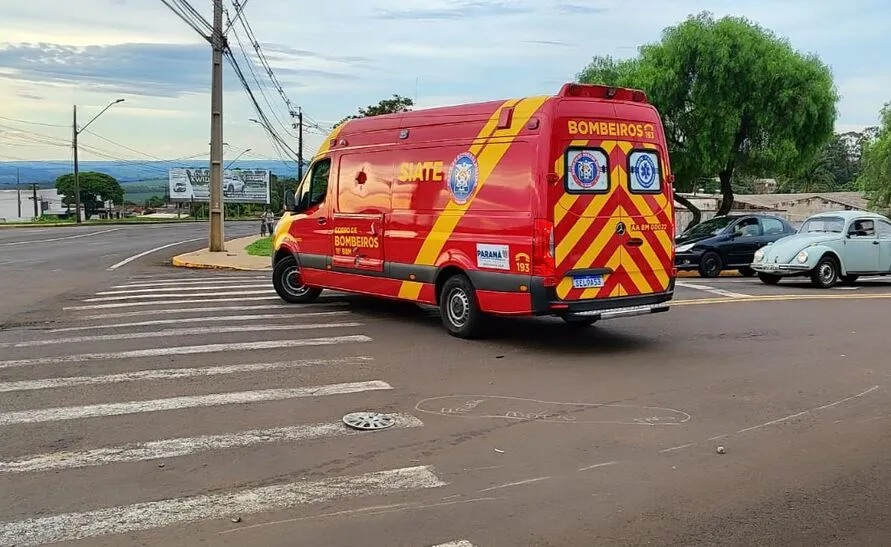 Siate dos bombeiros atendeu a vítima