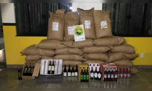 PRE apreende mais de meia tonelada de leite em pó contrabandeado no PR