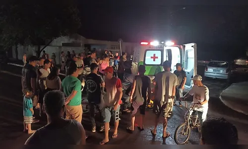 Motociclista fica ferido após acidente durante apagão em Borrazópolis