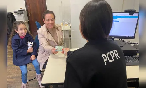 PCPR emitiu 130 mil Carteiras de Identidade Nacional; confira