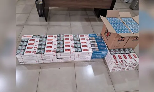 Dois homens são presos com cigarros contrabandeados em Jardim Alegre