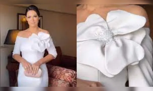 Michelle Bolsonaro rifa vestido usado na posse de Milei; saiba valor