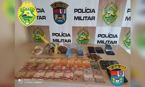 Operação policial apreende drogas e prende três suspeitos em Faxinal