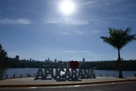 A temperatura máxima passou dos 34 ºC