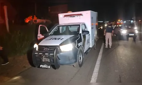 Idosa de 65 anos morre atropelada por van na BR-373 no Paraná