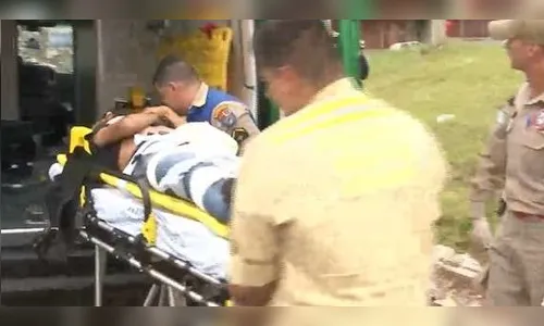 BR-369: motociclista fica gravemente ferido após tripla colisão