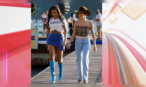 Ana Castela usa top de couro feito por loja de Apucarana em clipe