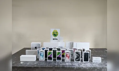 PRE apreende aparelhos eletrônicos de carro envolvido em acidente