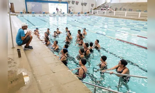 Iniciadas as aulas de natação e hidroginástica em Apucarana