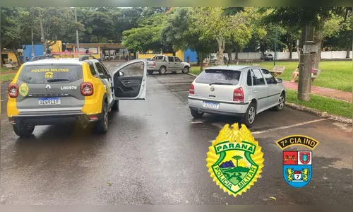 PM prende homem e recupera carro furtado em Arapongas