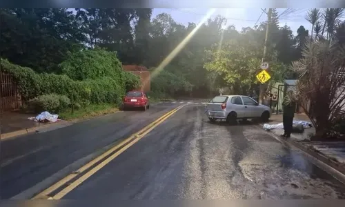 Mãe e filha morrem ao tentar impedir enxurrada de arrastar carro