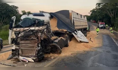 Colisão na BR-376 deixa caminhoneiro morto em Ortigueira