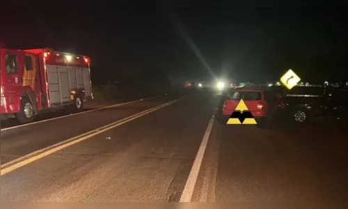 Acidente na PR-466 deixa quatro pessoas feridas no Vale do Ivaí
