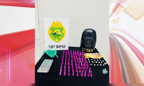 PM prende casal pelo crime de tráfico de drogas em Apucarana