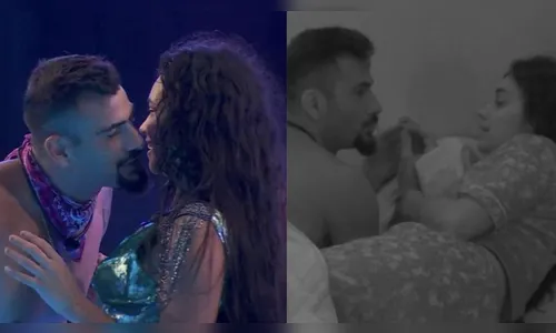 Nizam convida Alane para edredom na primeira festa do BBB24