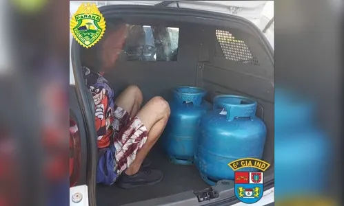 Homem é preso após furto de botijões de gás em CMEI de Ivaiporã