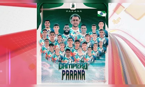 Paraná é campeão nacional da Taça das Favelas na categoria masculino