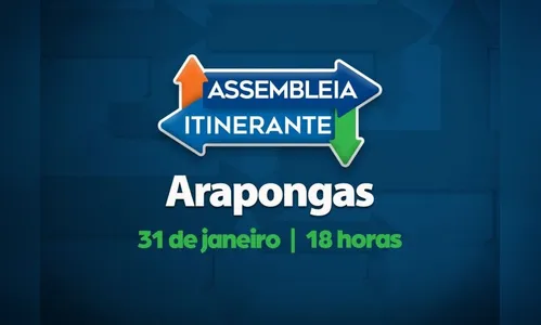 Arapongas é a primeira parada da Assembleia Itinerante em 2024