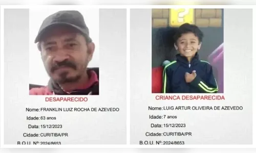 Pai é suspeito de sequestrar filho de 7 anos no Paraná