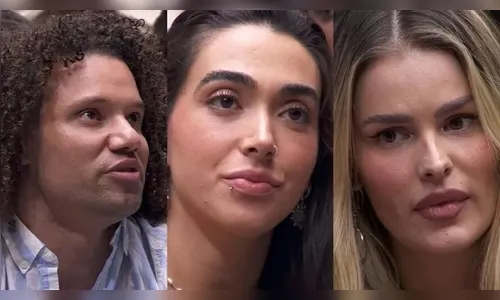 BBB24: Maycon, Giovanna e Yasmim Brunet disputam o 1° paredão