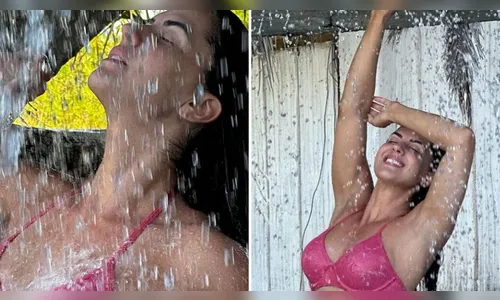 Graciele Lacerda provoca fãs com fotos exibindo corpaço