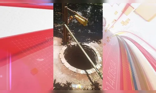 Homem que cavava poço é resgatado pelos bombeiros em Faxinal