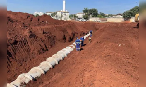 Drenagem e terraplenagem marcam avanço em obras de viaduto em Londrina