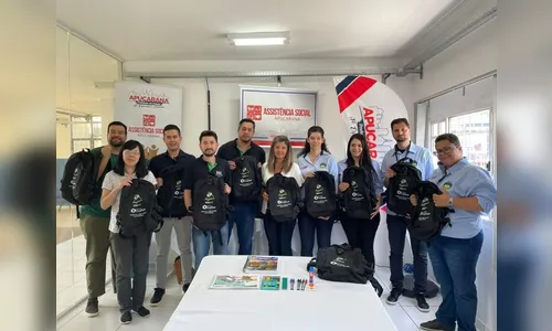 Kits escolares serão doados a alunos de baixa renda em Apucarana