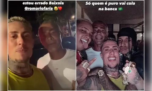 MC Daniel e Romário se envolveram em acidente de trânsito