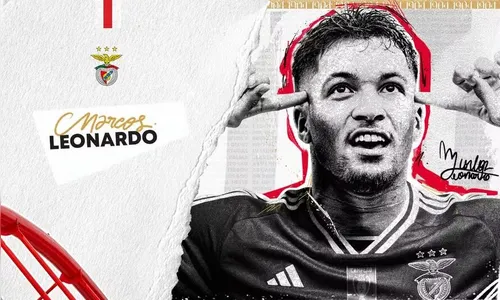Benfica anuncia a contratação de Marcos Leonardo por R$ 96 milhões