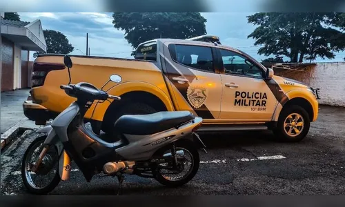 Moto furtada em Cambé é recuperada em Apucarana